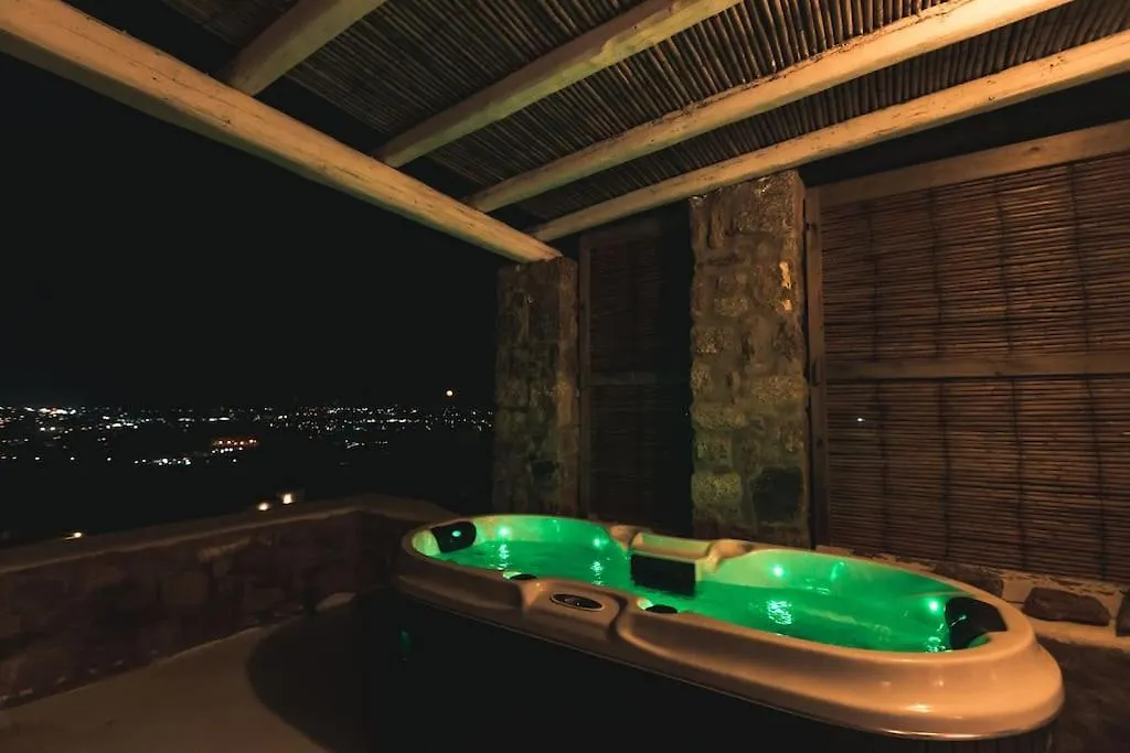 펜션 Huge Villa Mykonos. Ideal For 8-12 Guests Mykonos Town