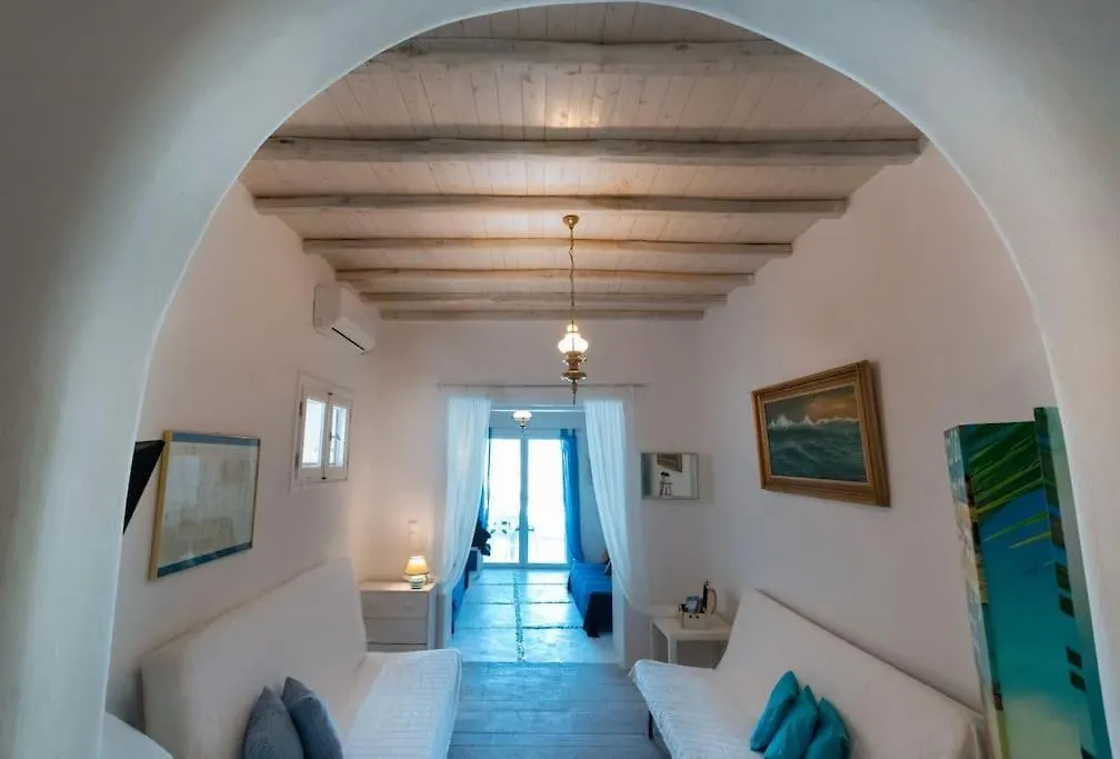 펜션 Huge Villa Mykonos. Ideal For 8-12 Guests Mykonos Town