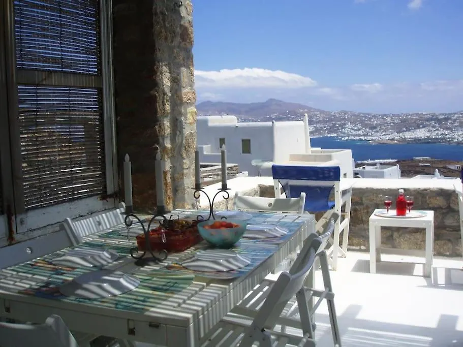 펜션 Huge Villa Mykonos. Ideal For 8-12 Guests Mykonos Town 그리스